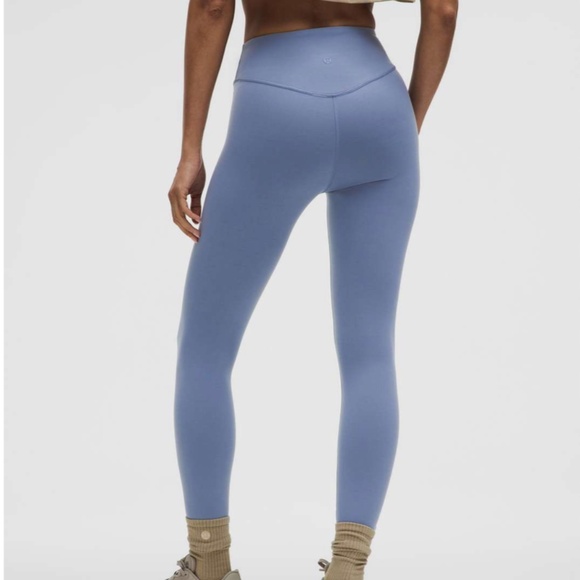 lululemon athletica Pants - Lululemon NWT Wunder Under SmoothCover High-Rise Tight 25" Washed Denim